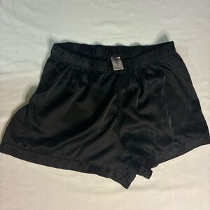 Women's Black juicy couture Satin Shorts